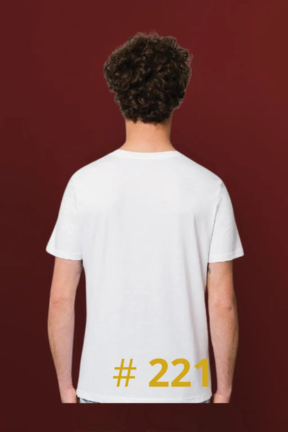 T-shirt Iconique #242 Life Africa - t-shirt streetwear africain unisexe blanc