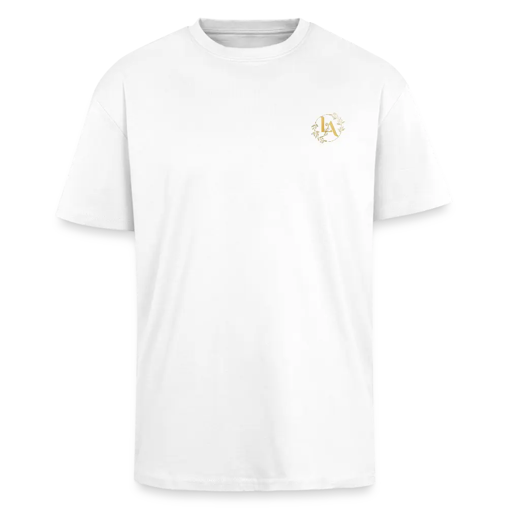 T-shirt Oversize Iconique Life Africa - t-shirt oversize blanc streetwear afro