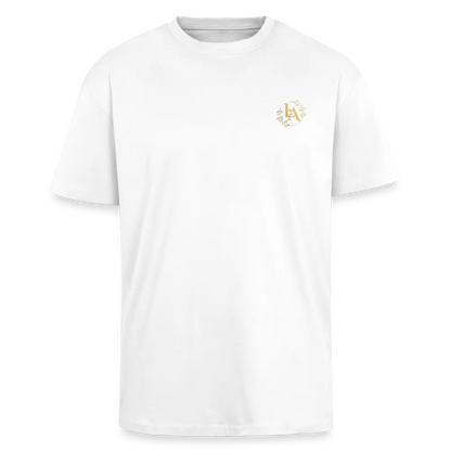 T-shirt Oversize Iconique Life Africa - t-shirt oversize blanc streetwear afro