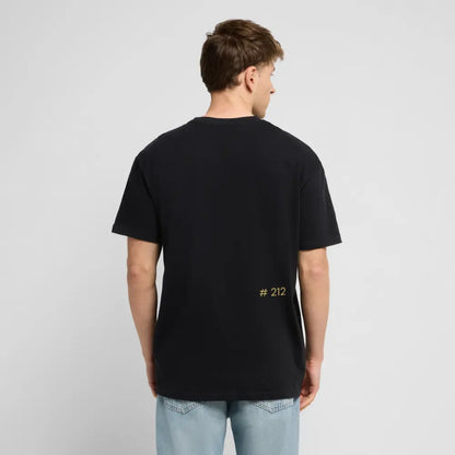 T-shirt Oversize Iconique Life Africa - vue détaillée t-shirt oversize noir