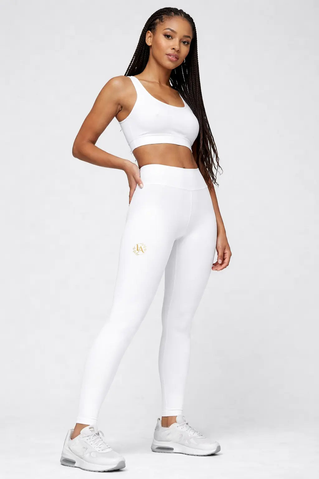 Leggings Iconique Life Africa - legging femme porté lifestyle streetwear afro