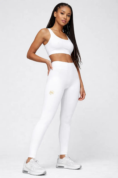 Leggings Iconique Life Africa - legging femme porté lifestyle streetwear afro